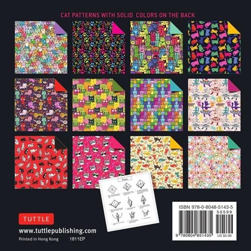 Origami Paper Sheets - Cat Patterns - Image 3