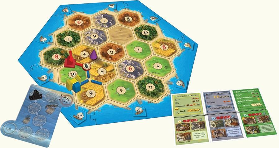 Settlers of Catan Cities and Knights Expansion - Image 3