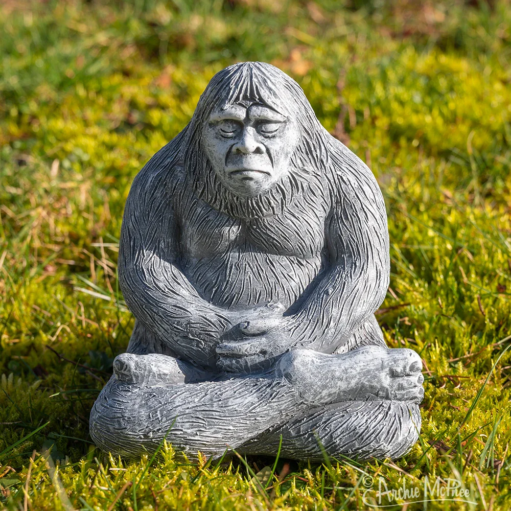Zen Bigfoot Statue - 5.25" - Image 3