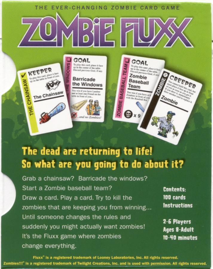Zombie Fluxx Game - Image 4